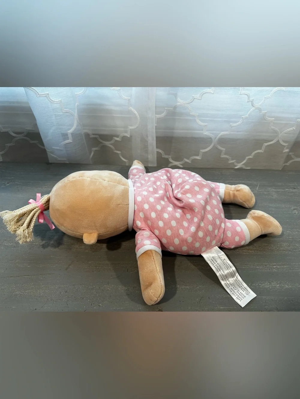 NWOT Warmies Microwavable Baby Girl Plush Doll Lavender Scented